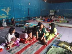 Banjir Surut, Warga Pekalongan yang Mengungsi Kembali ke Rumah