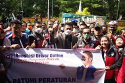 Gubernur Sumsel Apresiasi Program Kerja Asosiasi Driver Online