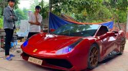 Keren! Replika Ferrari 488 Berhasil Dibuat Anak Muda Vietnam