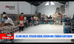 Video Pengrajin Dodol Keranjang Kebanjiran Order Jelang Imlek