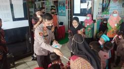 Di Taman Bacaan Masyarakat, Kapolres Tegal Kota Beri Pelajaran Tambahan