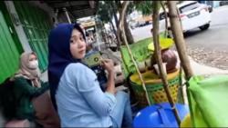 Viral, Es Cendol Manis Tambah Manis karena Penjualnya Cantik