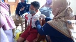 Ratusan Siswa SD di Banyumas Antusias Jalani Vaksin Dosis ke 2