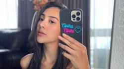 Anya Geraldine Bikin Netizen Megap-megap, Selfie dengan Bra Tanpa Tali  