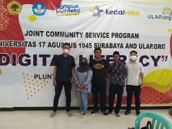 Ciptakan Desa Digital, Untag Surabaya Beri Pelatihan Sistem Informasi Geografis