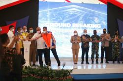 Kementerian PUPR Groundbreaking Akses Tol Makassar New Port