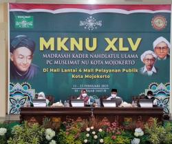 Wali Kota Mojokerto Buka Madrasah Kader NU PC Muslimat