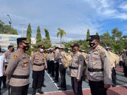 Polres Probolinggo Tak Mau Kecolongan, Gelar Apel Pilkades Serentak 2022