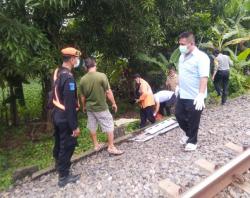 Santri Asal Subang Tewas Seketika Tertemper Kereta Api saat Sedang Berjalan Diatas Rel