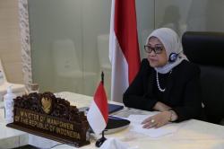 Bahas Aturan JHT, Menaker Ida Fauziah Duduk Bareng Buruh 