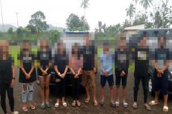 Miris! 10 Anak Muda di Tomohon Ditangkap Hirup Lem, 5 Diantaranya Perempuan