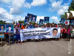 Ratusan Tukang Becak di Indramayu Dukung Gus Muhaimin Presiden