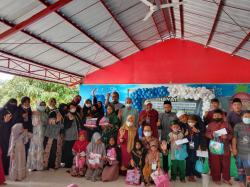 Masuki Bulan Rajab 101 Anak Yatim Tersenyum Bersama YAI Babel dan Bupati Bateng