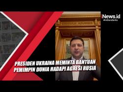 Presiden Ukraina Minta Bantuan Pemimpin Dunia Hadapi Agresi Rusia