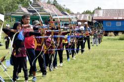 Membanggakan, Prajurit Marinir TNI AL Sabet Juara Umum Lomba Panahan Tingkat Kabupaten Nunukan