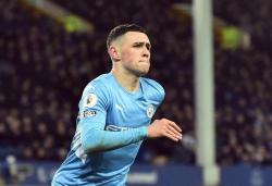 Hasil Liga Inggris, Everton vs Man City, Phil Foden Beri Kemenangan Pep Guardiola