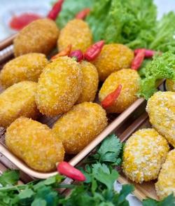 Bunda, Mari Masak Jajan Pasar Kroket Singkong Isi Keju Enak dan Mudah