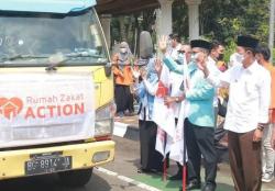 Rumah Zakat Sumsel Salurkan Bantuan Buat Korban Gempa di Pasaman Barat