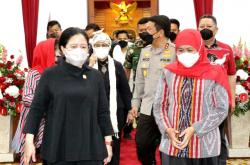 Puan Ketemu Khofifah, Bahas Komoditi Pangan Jelang Ramadhan