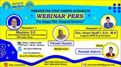 Unipra Akan Adakan Webinar Pers Sebagai Pilar Mengawal Demokrasi