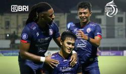 Arema FC Menang 2-1 Dari Barito Putra, Singo Edan Lepas dari Tren Negatif