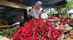 Harga Cabai Dan Bawang Merah di Pasar Pandeglang Naik Hingga 50 Persen