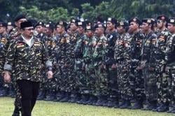 Tunggu Aba - Aba Perang, Banser Kendal Siap Bela Menteri Agama