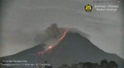 Gunung Merapi Kembali Keluarkan Wedus Gembel Sejauh 2 KM