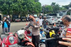 52 Motor Curian Disita Polisi, 27 Pelaku Curanmor Ditangkap