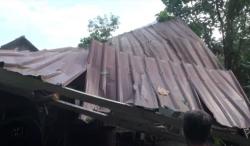 Belasan Rumah Warga di Mojokerto Rusah Parah Akibat Tejangan Angin Puting Beliung