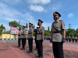 Sertijab 5 Kapolsek dan Korp Raport Kenaikan Pangkat Pengabdian Polres Probolinggo