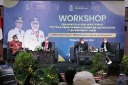 Gandeng Diskominfo, PWI Jatim Gelar Workshop Ekonomi Kerakyatan