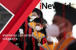 Video Wisuda ke-124, Untag Surabaya Lepas Wisudawan Terbaik di Masyarakat