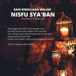 Nisfu Sya'ban, Malam Mustajab untuk Berdoa