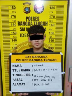 Simpan 2 Paket Sabu, Pemuda Desa Puput Digelandang Polisi