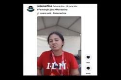 Viral! Wanita Ini Jadi Pawang Hujan Selama Gelaran MotoGP Mandalika