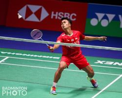 Anthony Ginting Dibantai Wakil Denmark Dua Set Langsung, Berikut Alasan Kekalahanya