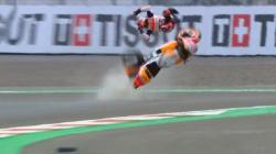 MotoGP Mandalika 2022, Marc Marquez Kembali Jatuh dan Dilarikan ke Rumah Sakit