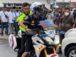 Usai MotoGP Mandalika 2022, Franco Morbidelli Pinjam Motor Polisi untuk Kejar Pesawat