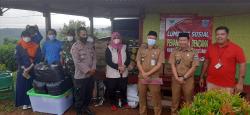 Kemensos dan Dinsos Kabupaten Pandeglang Salurkan Bantuan Lumbung Sosial