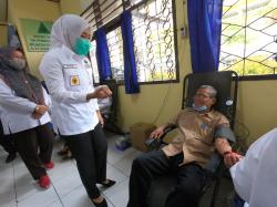 18 Kecamatan di Palembang Kompak Gelar Donor Darah