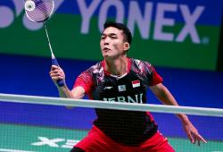 Tampil dengan Performa Bagus, Jonatan Christie Lolos ke Perempatfinal Swiss Open 2022 