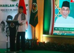 Hadiri Harlah ke-49 PPP, Gus Yahya Tegaskan NU Milik Semua