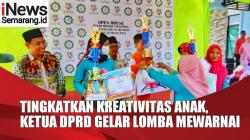 Alihkan Ketergantungan Pada Gadget, Ketua DPRD Kendal Gelar Lomba Mewarnai Anak