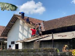 Ini Kategori Puting Beliung di Desa Sumberasri Kabupaten Blitar