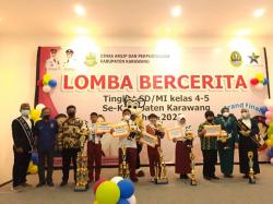 Dinas Pepustakaan Karawang Gelar Lomba Bercerita, Tarik Minat Baca