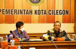 Dukung Program Pemkot Cilegon, Presdir Krakatau Posco Bertemu Wali Kota Helldy