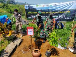 Antisipasi Bencana Alam, Kodim 0621 Kabupaten Bogor Tanam Sejuta Pohon