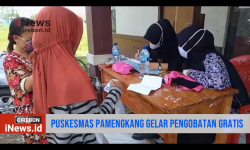 Video HUT Kabupaten Cirebon, Puskesmas Pamengkang Gelar Pengobatan Gratis