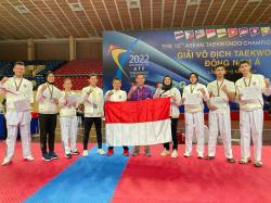 Indonesia Boyong Enam Medali di Kejuaraan Taekwondo ASEAN Vietnam